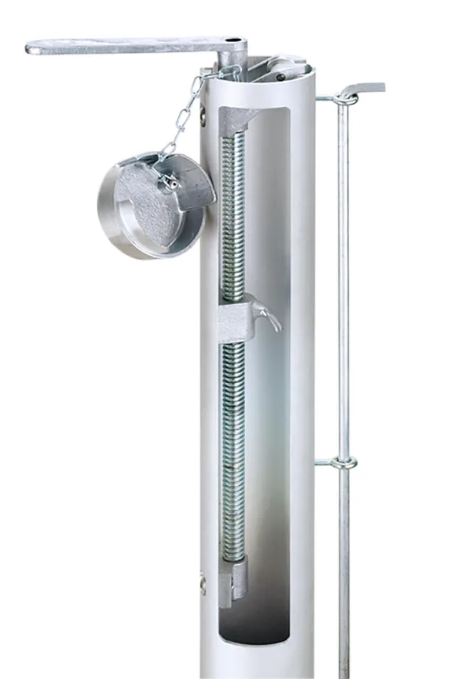 Universal Sport Court Royal TP 83 Tennis Net Post - Round — 2